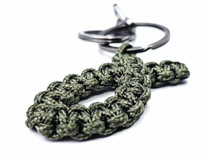 Ichthys-Credo Fisch – Christlicher Schlüsselanhänger aus Paracord – Bild 8