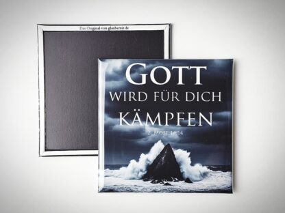 Magnet "Gott kämpft für dich"