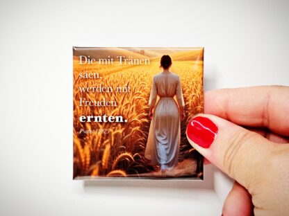 Magnet „mit Freuden ernten“