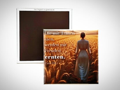 Vorder-Rückseite christliche Magnet